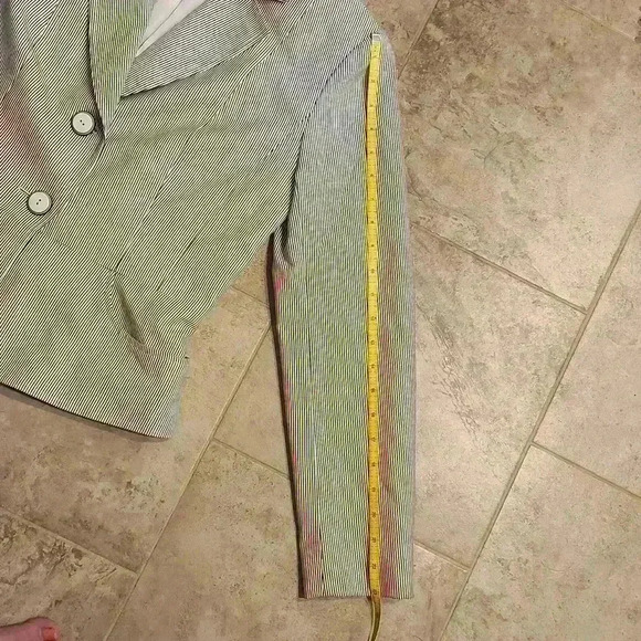 Jones New York Striped Suit Jacket/Blazer - Picture 10 of 10